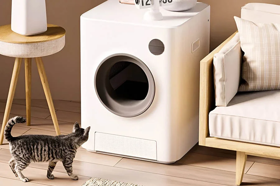 auto clean litter box